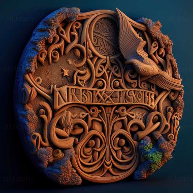 3D model Wishbringer The Magick Stone of Dreams game (STL)